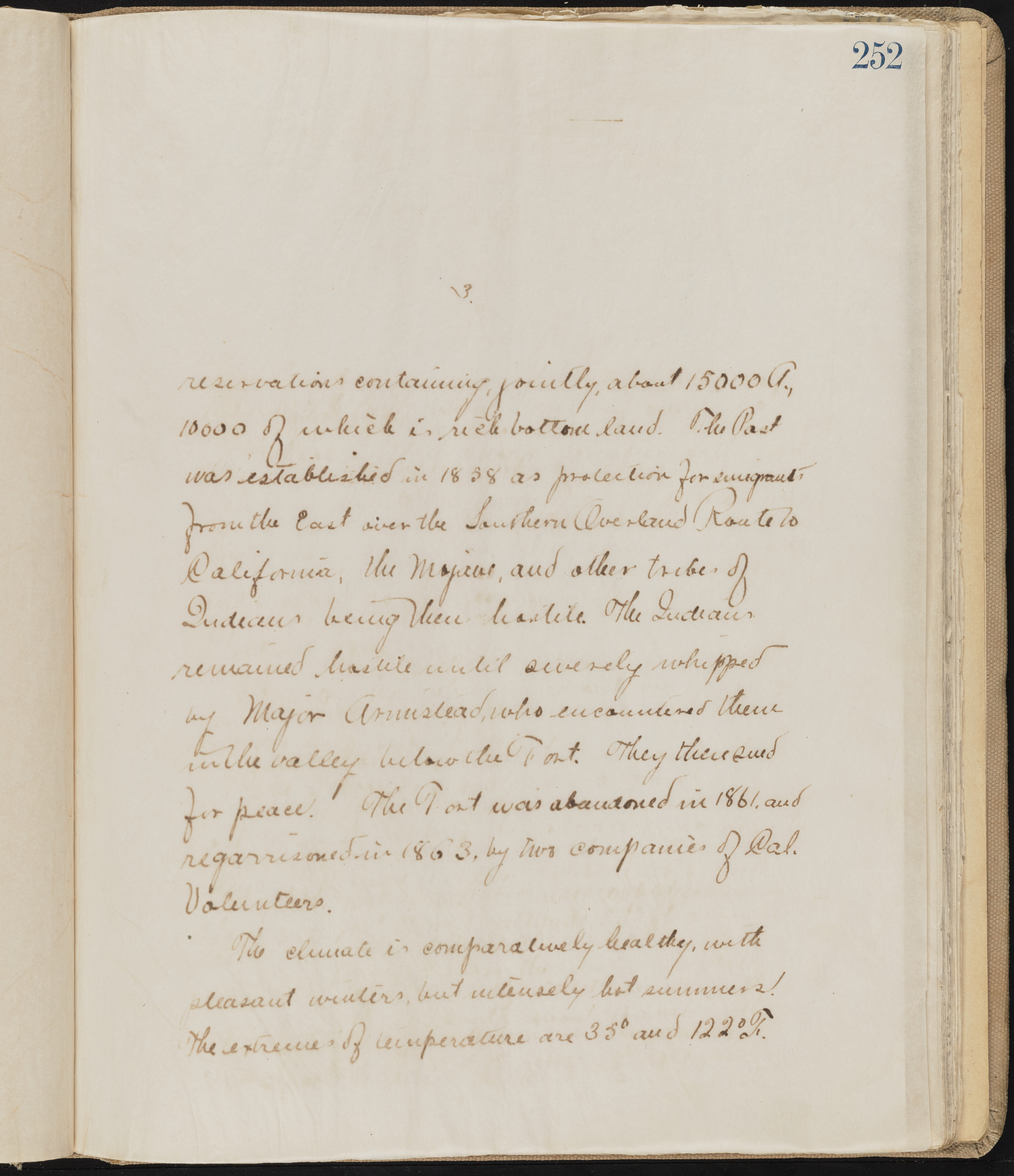 Fort Mojave Industrial School correspondence, administrative and financial information, image 211