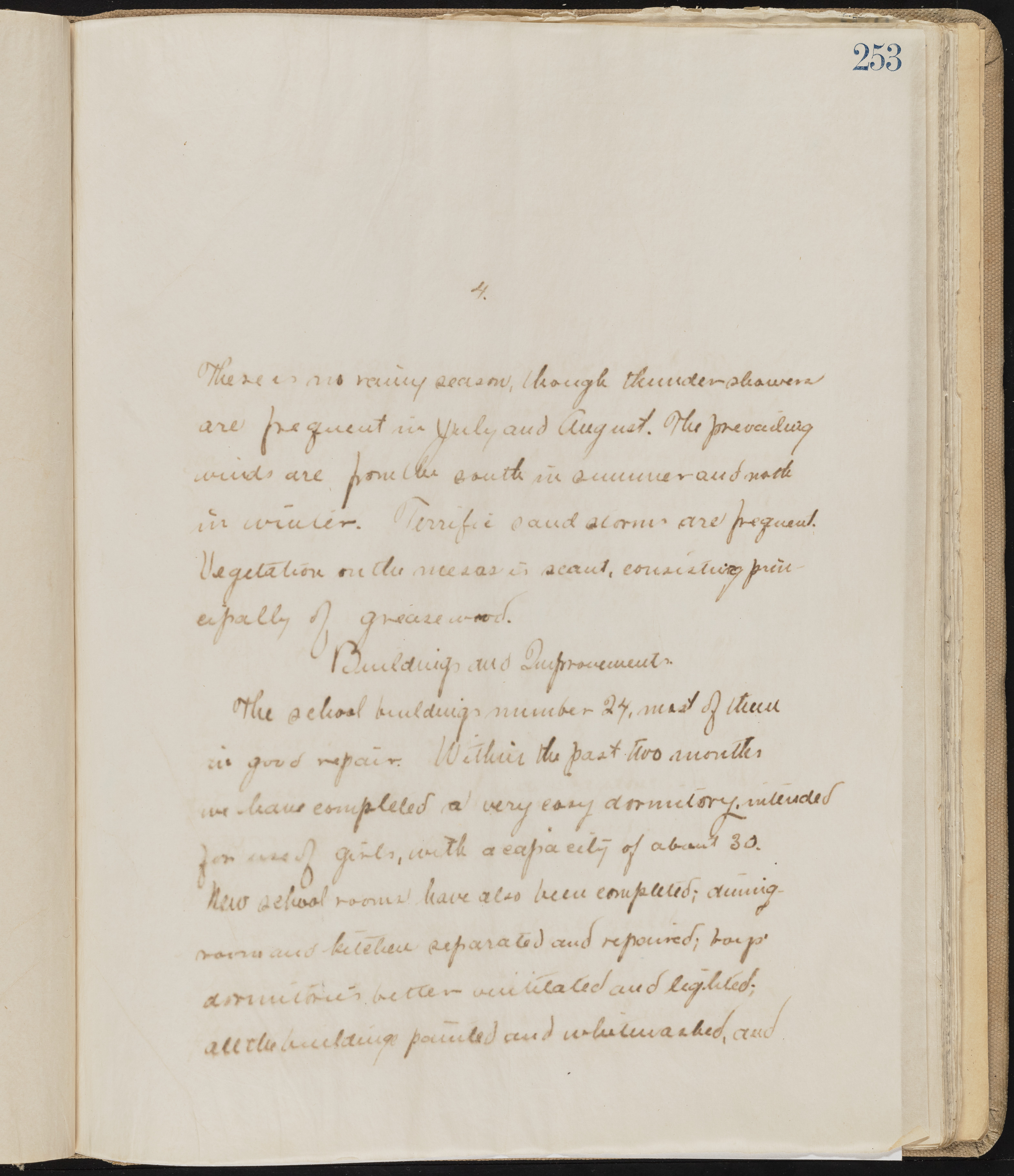 Fort Mojave Industrial School correspondence, administrative and financial information, image 212