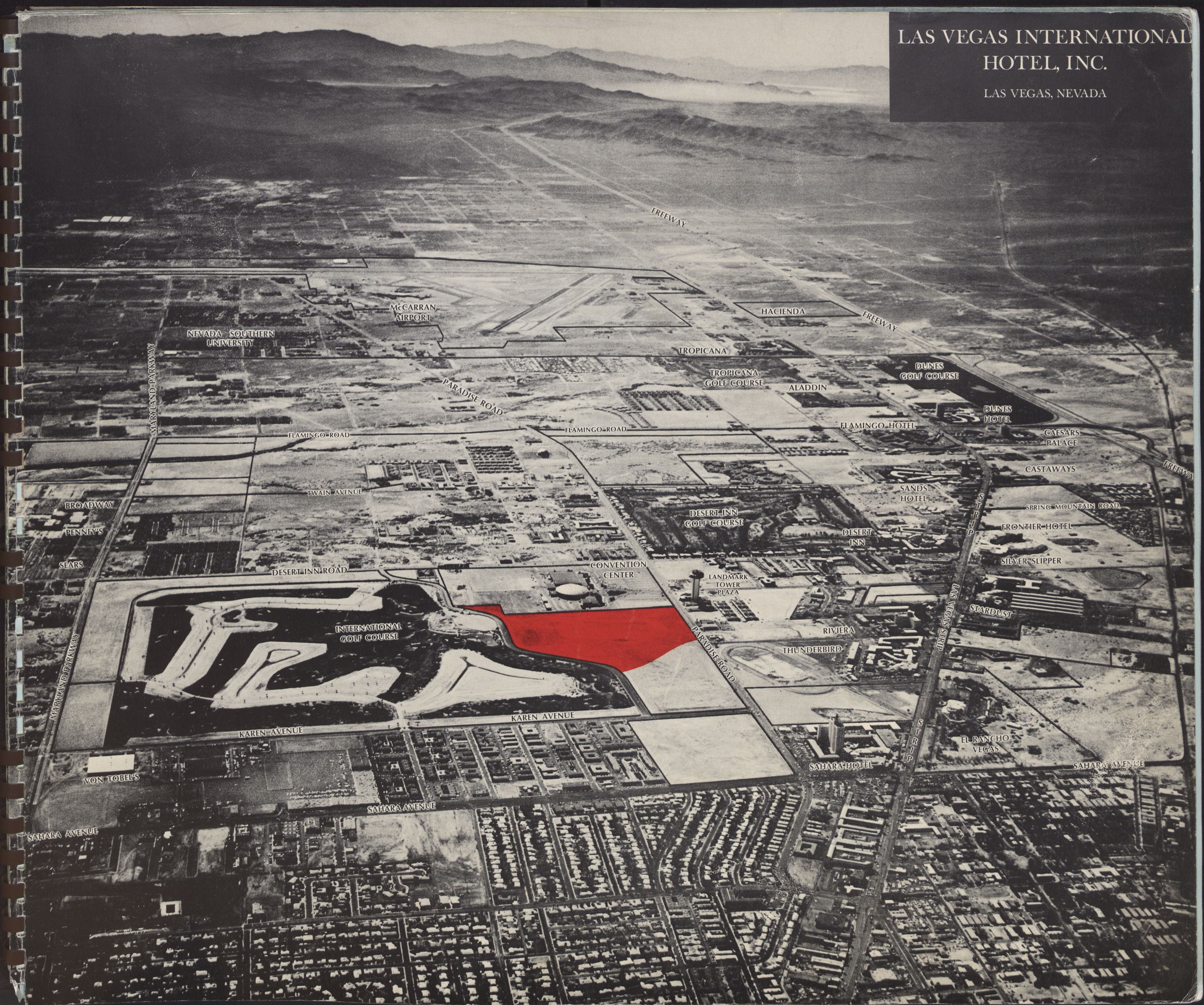 Proposal for the International Hotel (Las Vegas), circa 1968, image 1