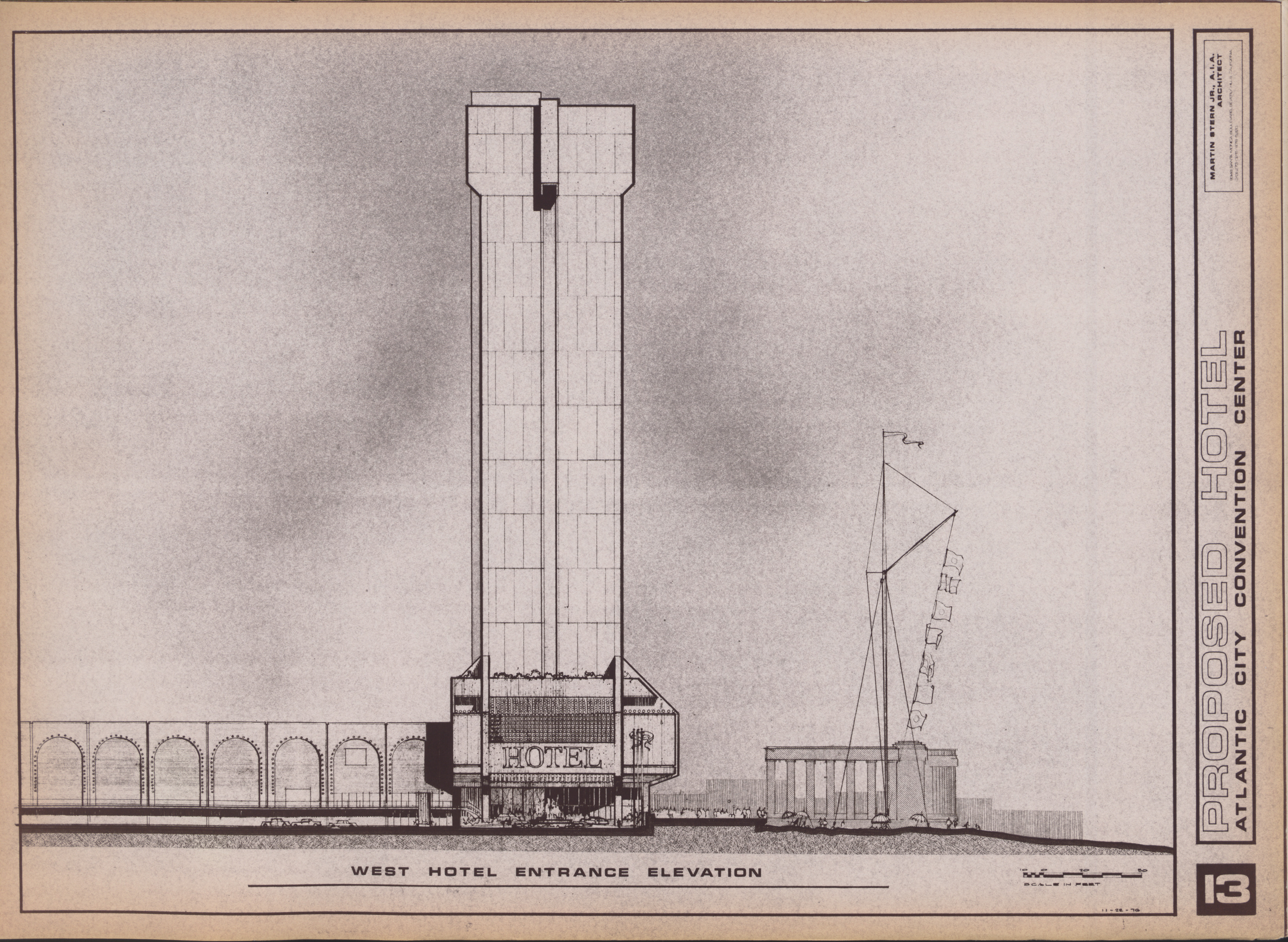 Proposed Hotel, Atlantic City Convention Center, image 13