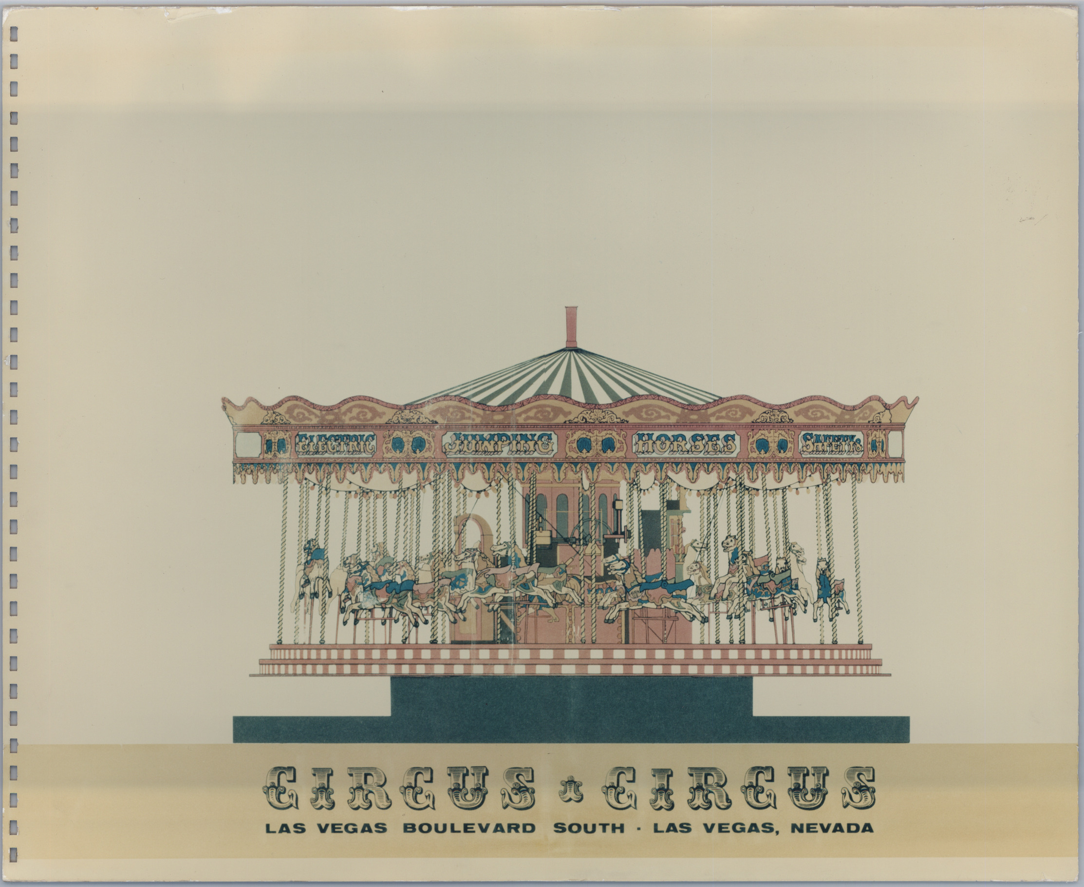 Proposal for Circus Circus expansion (Las Vegas), front cover
