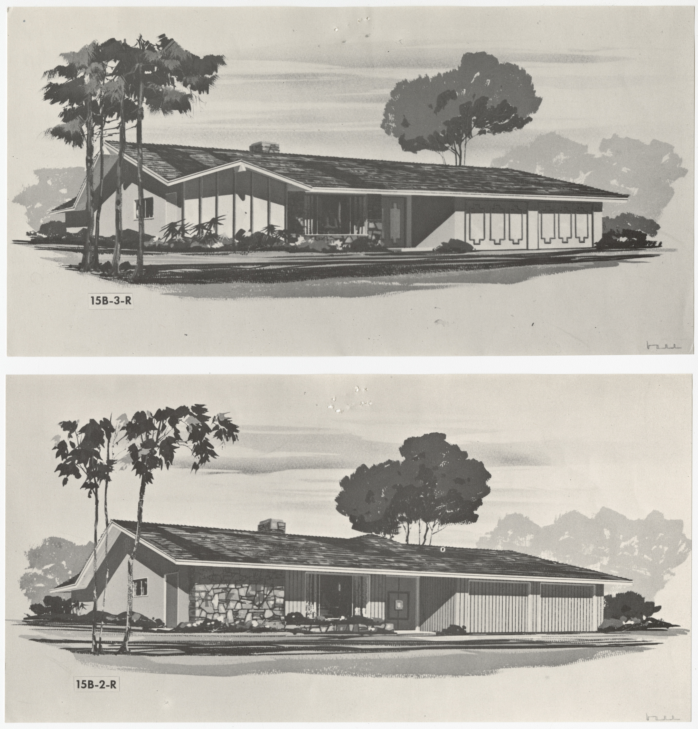 Sales material for the Valencia model home in the El Encanto development, Las Vegas, Nevada, circa 1969